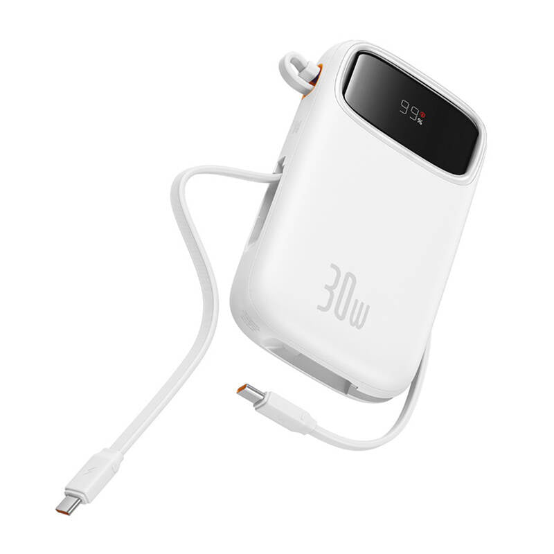 Powerbank Baseus QPow 2 20000mAh 30W 2xUSB-C (white) - Product Image 4