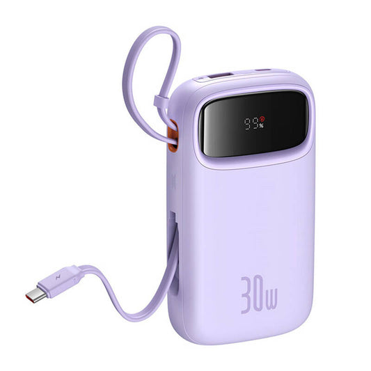 Baseus QPow 2 20000mAh 30W 2xUSB-C powerbank (purple) - Product Image 2