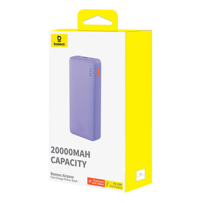Baseus Airpow 20000mAh 20W powerbank (purple) - Product Image 5
