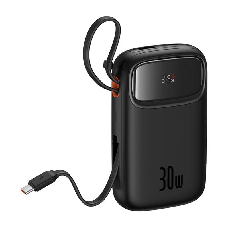 Powerbank Baseus QPow 2 10000mAh 30W 2xUSB-C (black) - Product Image 5