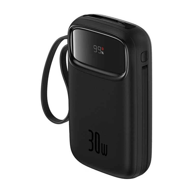 Powerbank Baseus QPow 2 10000mAh 30W 2xUSB-C (black) - Product Image 3