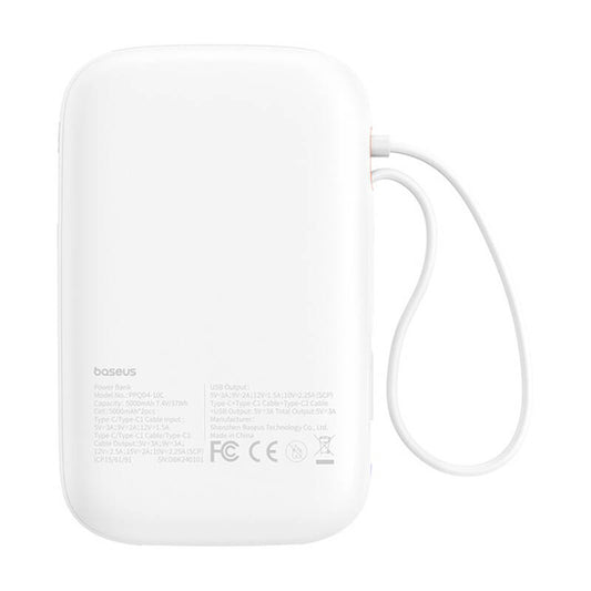 Baseus QPow 2 10000mAh 30W powerbank (white) - Product Image 2