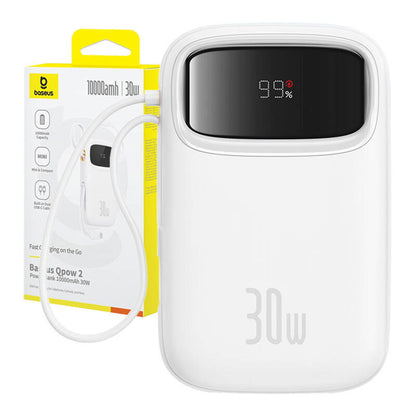 Baseus QPow 2 10000mAh 30W powerbank (white) - Product Image 9