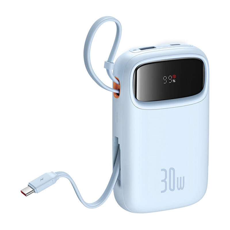 Powerbank Baseus QPow 2 10000mAh 30W 2xUSB-C (blue) - Product Image 4