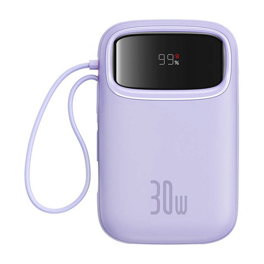 Baseus QPow 2 10000mAh 30W 2xUSB-C powerbank (purple) - Product Image 1