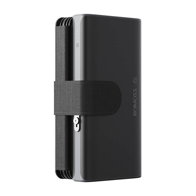 ROMOSS Solar Powerbank 30000mAh 65W Black - Product Image 3