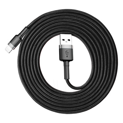Baseus Cafule USB-A / Lightning 1.5A QC 3.0 cable 2 m - black