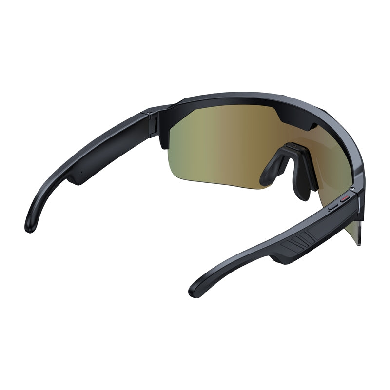 ZEBLAZE Q01 AI Sports Sunglasses - Orange - Image 4