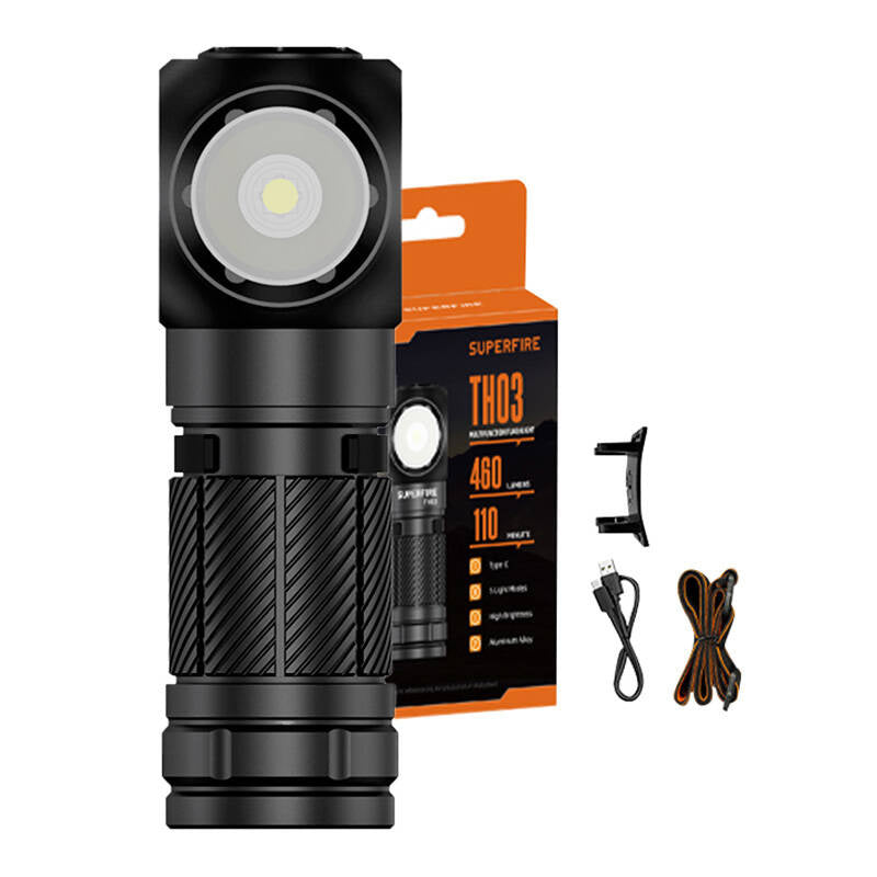 Superfire TH03 multifunction flashlight - Product Image 2