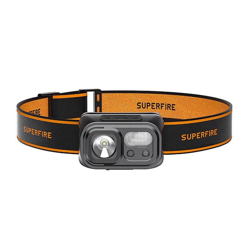 Superfire HL23-S headlamp flashlight, 350lm, USB-C - Product Image 1
