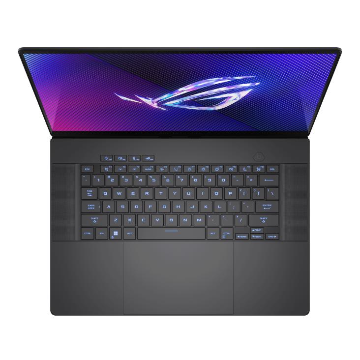 Notebook ASUS ROG Zephyrus G16 GU605MZ-QR048W CPU Core Ultra u9-185H 2300 MHz 16" 2560x1600 RAM 32GB LPDDR5x 7467 MHz SSD 2TB NVIDIA GeForce RTX 4080 12GB ENG Card Reader SD card Windows 11 Home Grey 1.95 kg 90NR0IR5-M001Z0