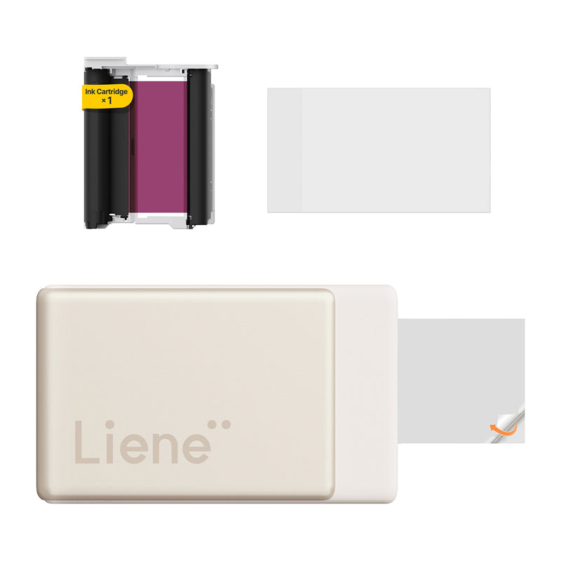 Liene Pearl N200 Pro 2x3" Portable Photo Printer (Gold) - Image 1