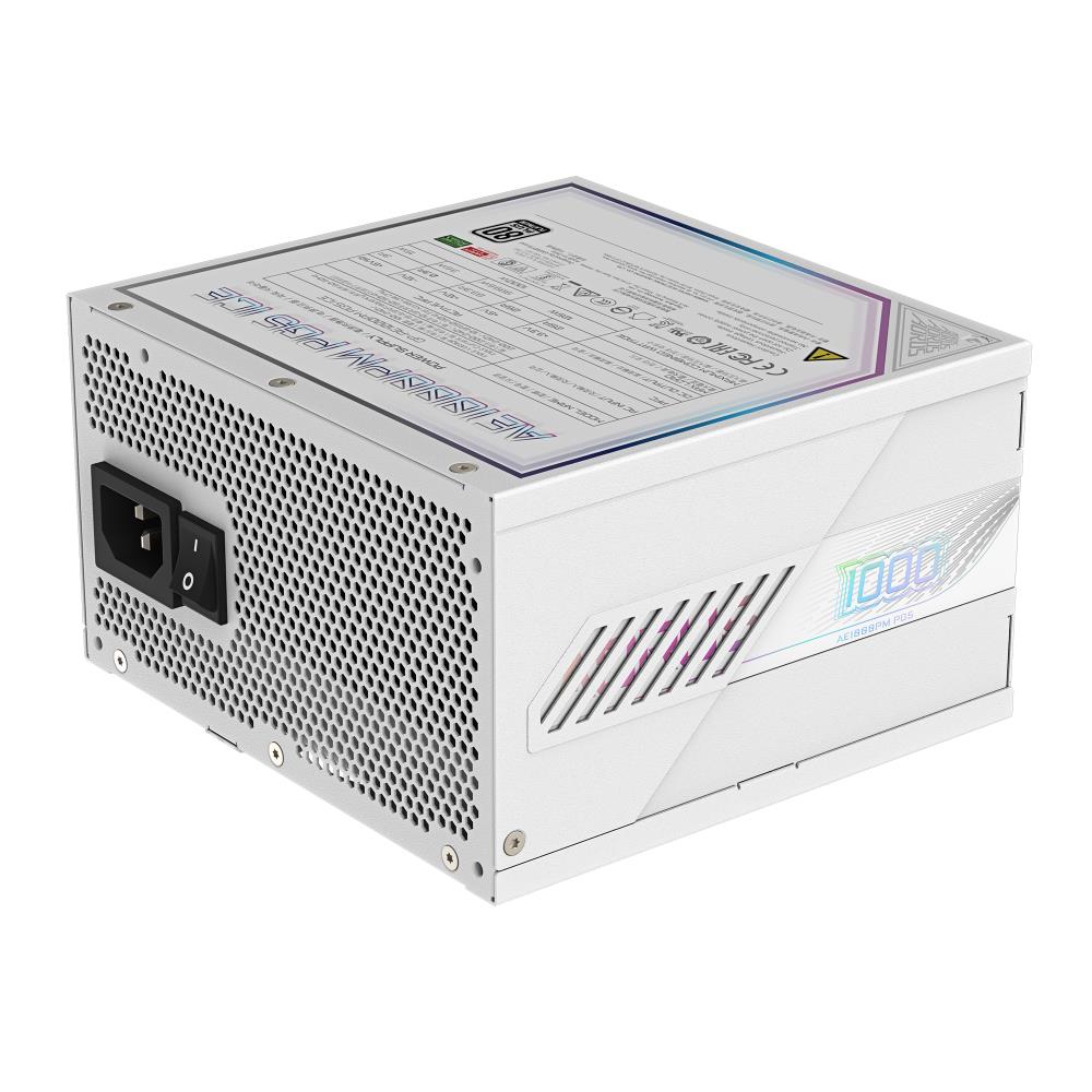 Power Supply GIGABYTE GP-AE1000PM PG5 ICE 1000 Watts Efficiency 80 PLUS PLATINIUM PFC Active MTBF 100000 hours GP-AE1000PMPG5ICE
