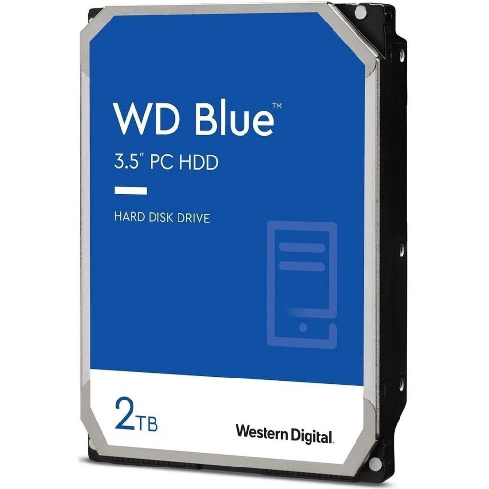 HDD WESTERN DIGITAL Blue 2TB SATA 3.0 256 MB 7200 rpm 3,5" WD20EZBX