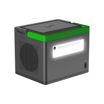 Schneider Electric OffGrid Portable Power Station 730, 738Wh Lithium-ion, LCD, 2 CEE 7/3 Schuko outlets, Sinewave, 3 USB