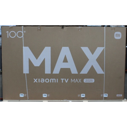 SALE OUT. Xiaomi TV Max 2025 100" (3840 × 2160) | Xiaomi | TV | Max 2025 | 100 | Smart TV | Google TV | UHD | Grey | DAM