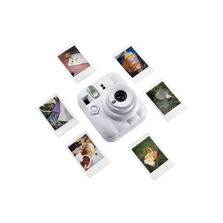 Fujifilm Instant Camera | Instax mini 13 + Instax Mini Glossy (10pl) | White | 0.3m - ∞ | 800