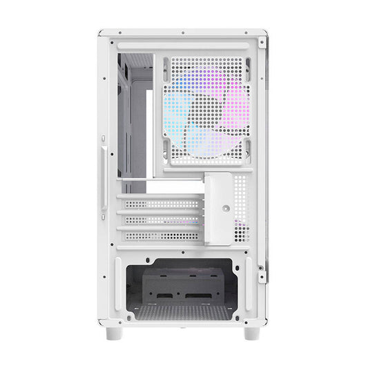 Darkflash DB330M Computergehäuse (weiß) + 3 ARGB-Lüfter