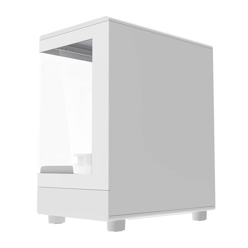 Darkflash DB330M Computergehäuse (weiß) + 3 ARGB-Lüfter