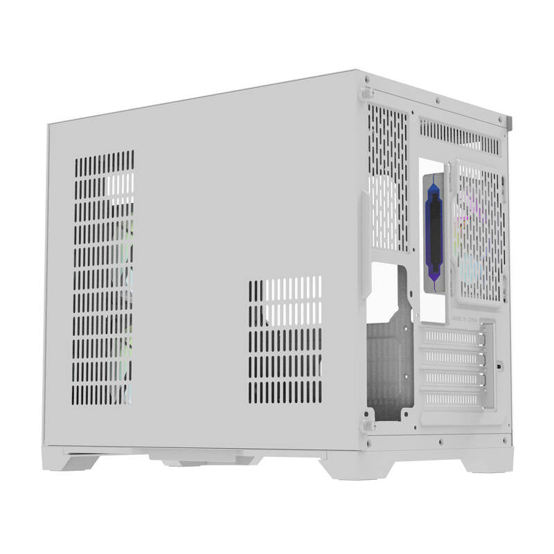 Darflash FT418 computer case + 6 aRGB fans (white) - Product Image 7