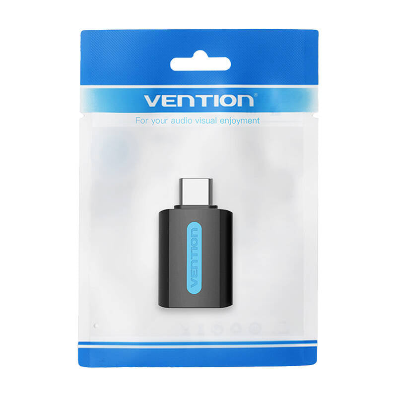 Vention USB Adapter CDTB0, USB-C Stecker auf USB 2.0 Buchse (schwarz)