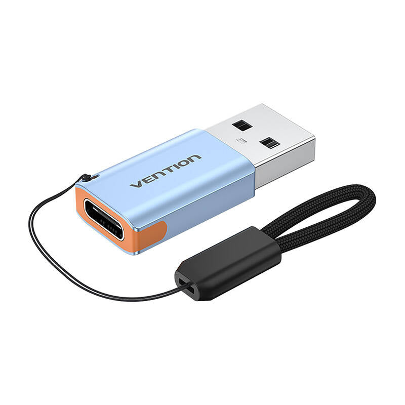 Vention USB-Adapter CUAH0, USB-A 3.1 Stecker auf USB-C Buchse (grau)