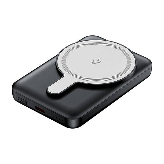 Vention FHSB0 5000 mAh 20 W magnetische Powerbank + USB-A auf USB-C Kabel (schwarz)