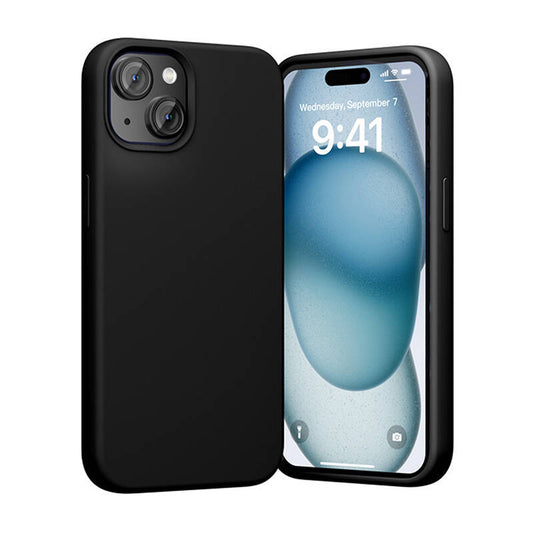Vention KUFB0-10 Silikonhülle für iPhone 15 (schwarz)