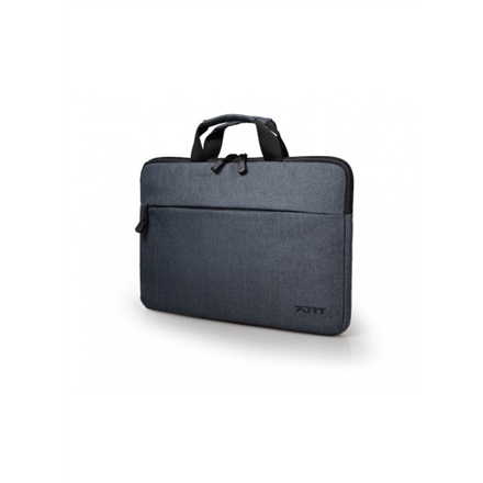 PORT DESIGNS | Belize | Fits up to size 13.3 " | Toploading laptop case | Shoulder strap | Black