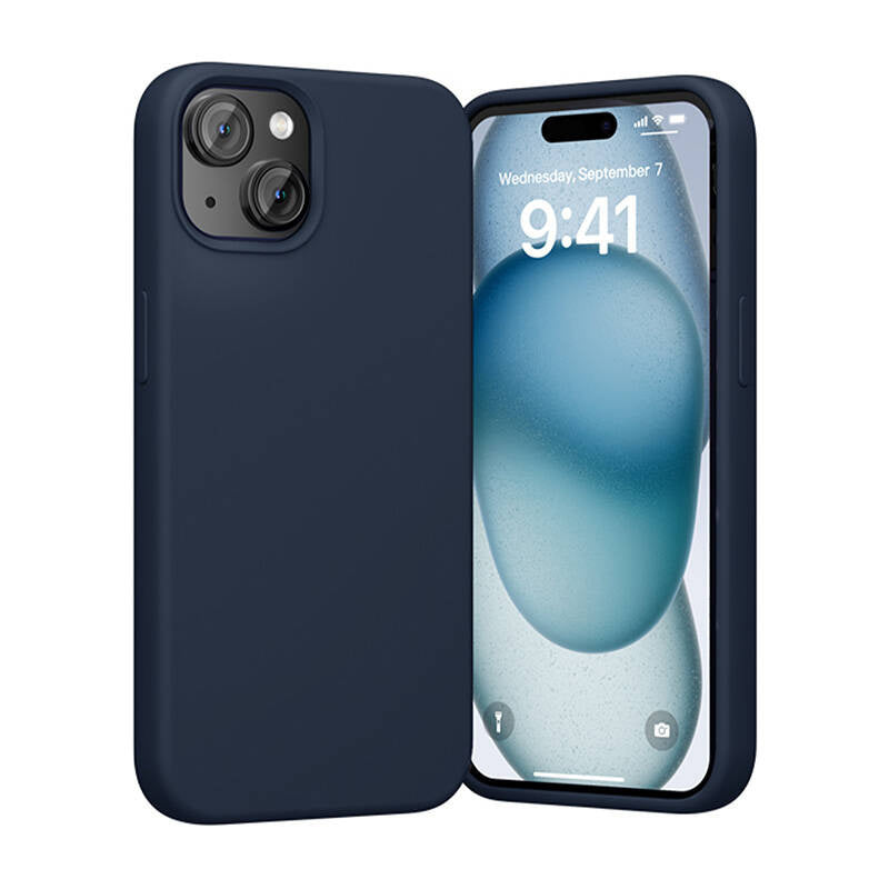 Vention KUFL0-20 Silicone Case for iPhone 15 Plus (blue) - Product Image 2
