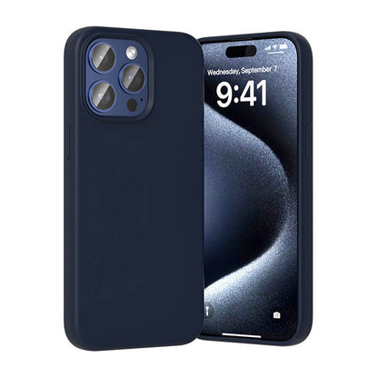 Vention KUFL0-30 Silikonhülle für iPhone 15 Pro (blau)