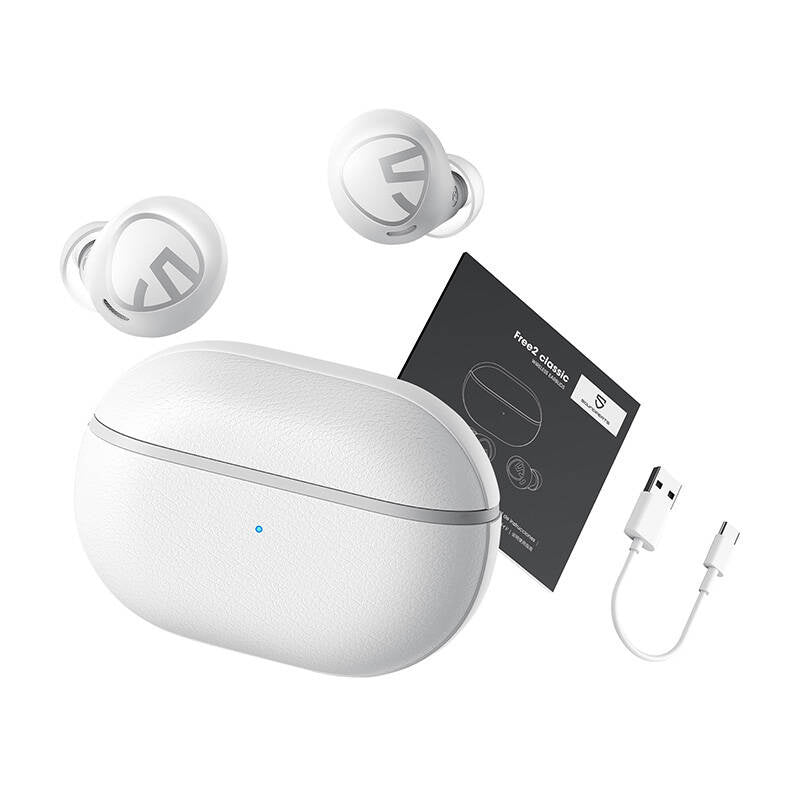 TWS Soundpeats Free2 Classic Headphones (white)