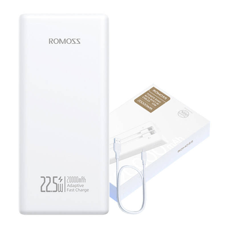 Powerbank Romoss PRC20 20000mAh 22.5W (white) - Product Image 4
