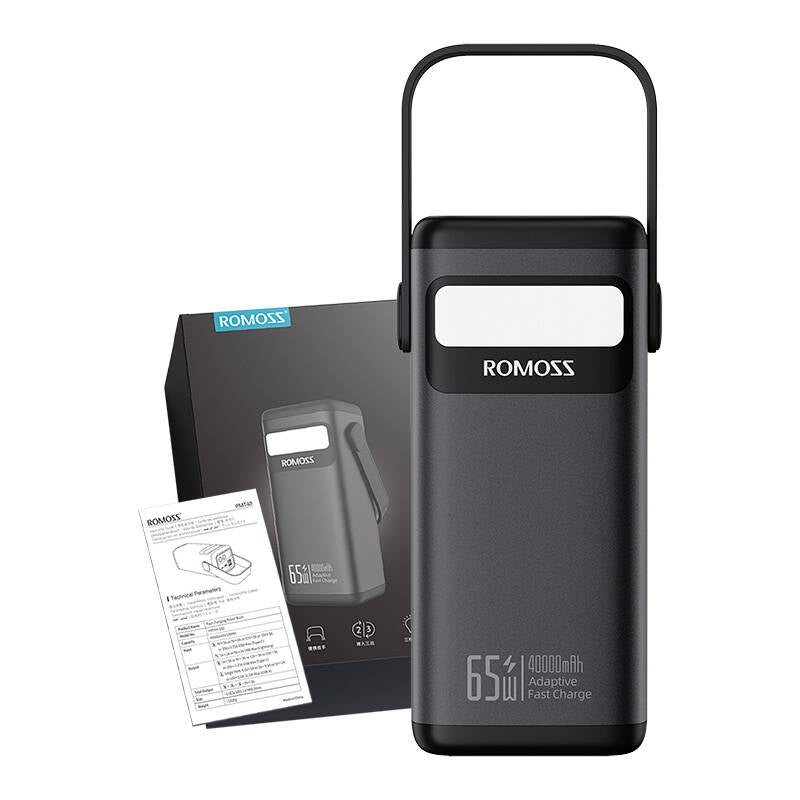 Powerbank Romoss PMT40 40000mAh 65W (black) - Product Image 4