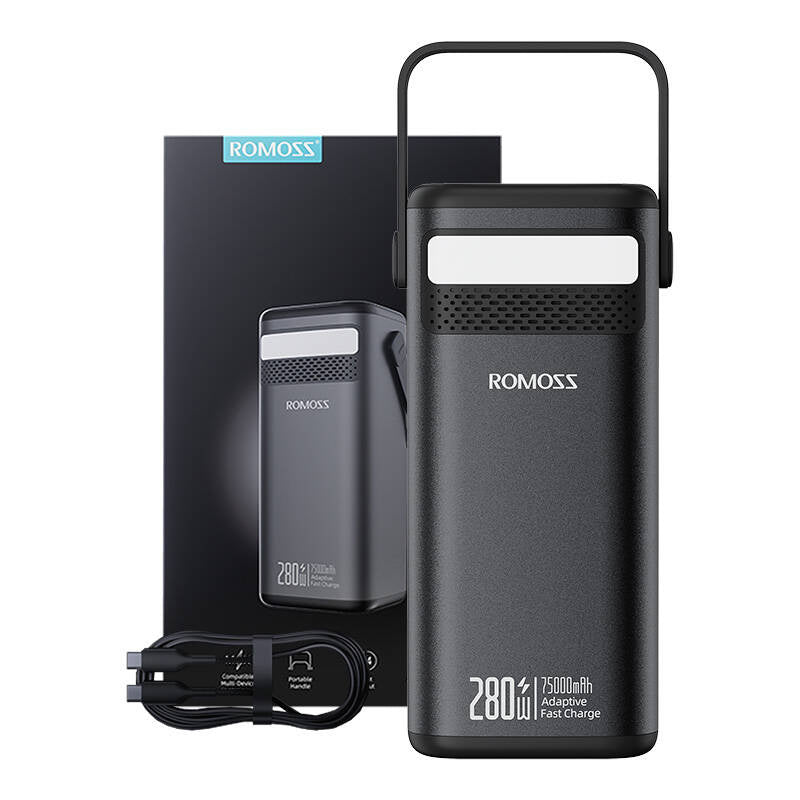 Powerbank Romoss PMT75-DC 75000mAh 280W , 240Wh(black) - Product Image 4