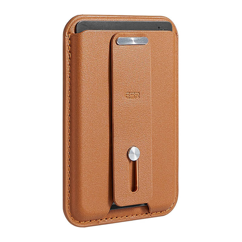 Halo Lock ESR magnetic wallet (brown) - Product Image 1
