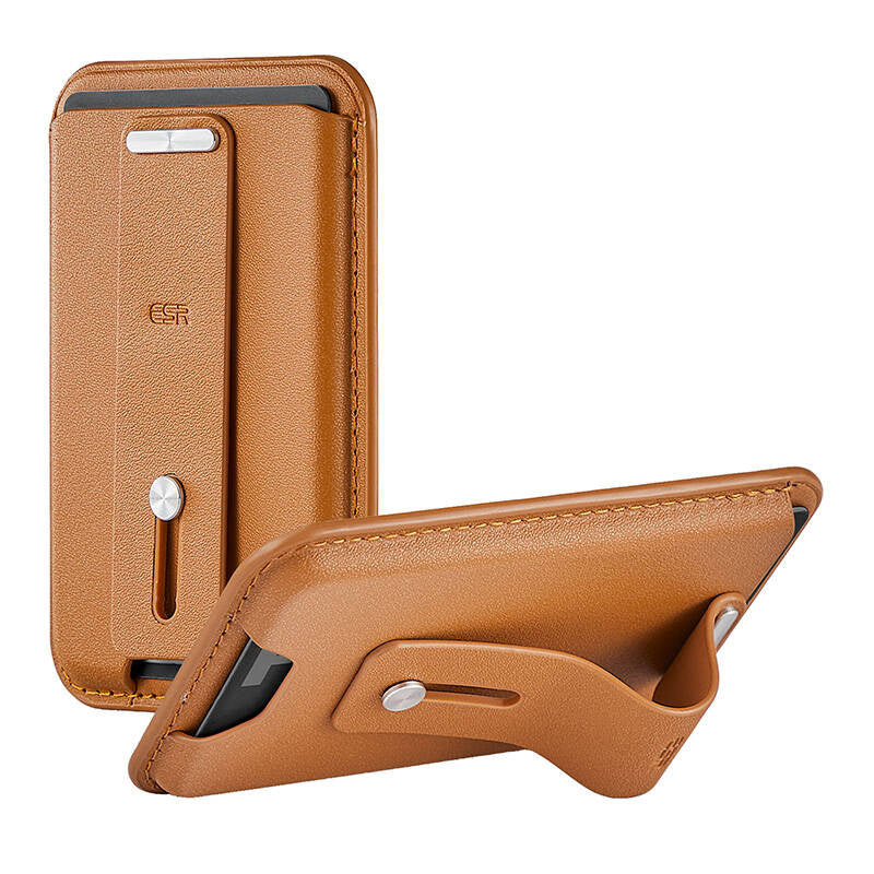 Halo Lock ESR magnetic wallet (brown) - Product Image 2