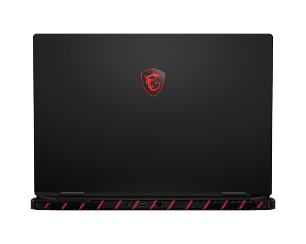 Notebook MSI Raider A18HX A9WIG CPU Ryzen 9 9955HX3D 2500 MHz 18" 3840x2400 RAM 64GB DDR5 5600 MHz SSD 2TB NVIDIA GeForce RTX 5080 16GB ENG Card Reader SD Express Windows 11 Home Black 3.6 kg RAIDERA18HXA9WIG-011NL