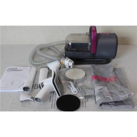 SALE OUT. PETKIT | Air Clipper Pet Grooming Vacuum Kit 5in1 | LM4 | Grey/White | DEMO | Warranty 24 month(s)