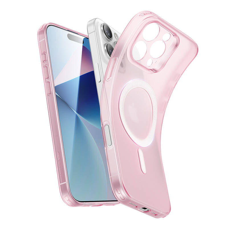 Zero Clear Case (HaloLock) ESR case for iPhone 16 Pro (pink) - Product Image 1