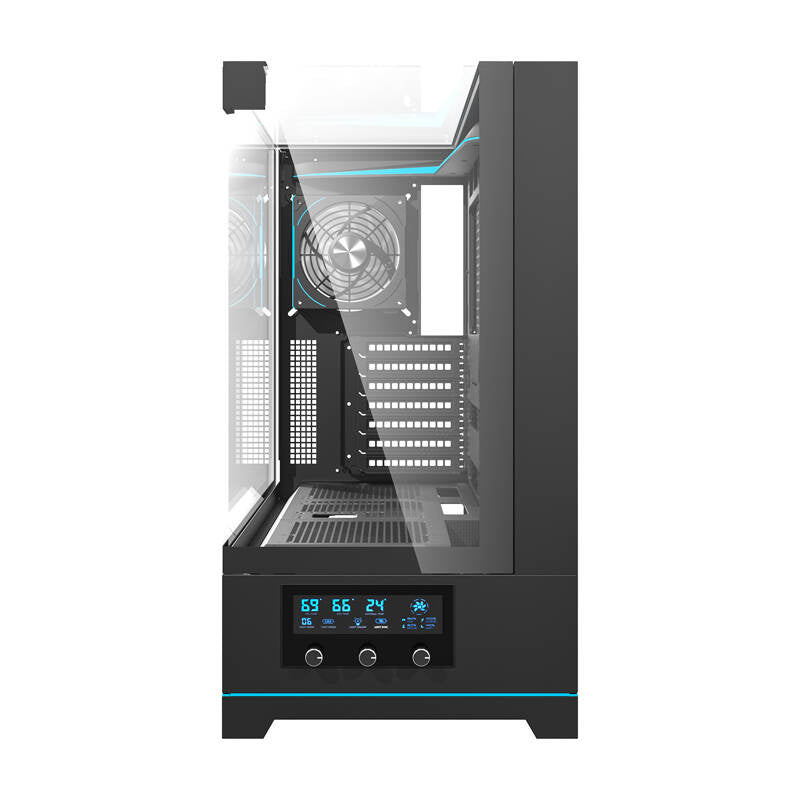 Darkflash DY450 PRO computer case (black) + 1 fan - Product Image 3