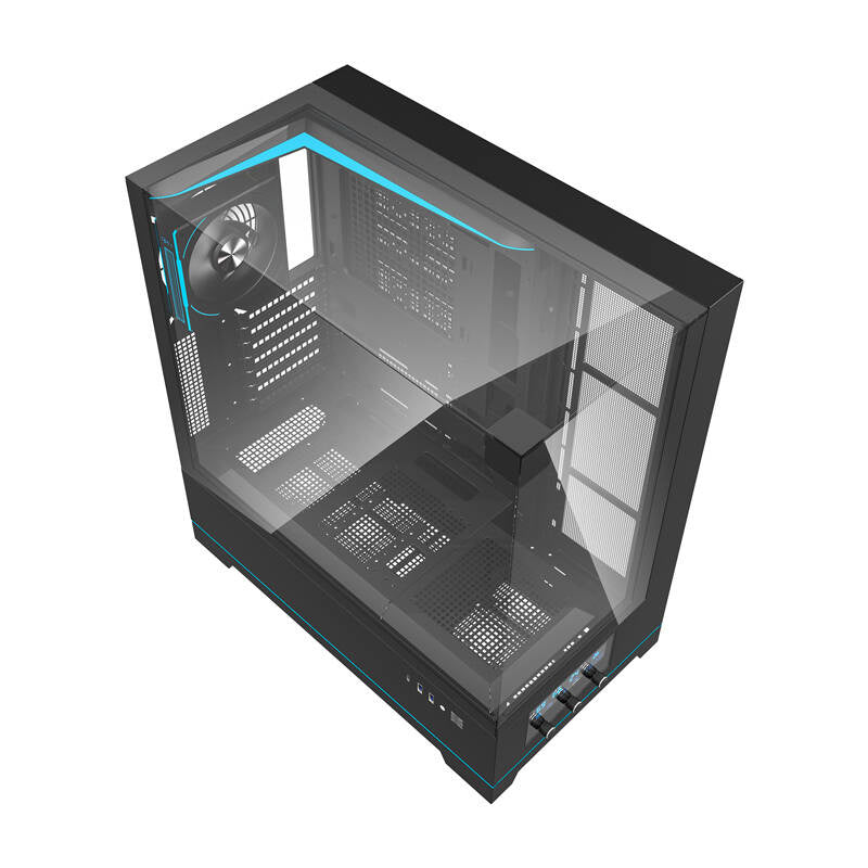 Darkflash DY450 PRO computer case (black) + 1 fan - Product Image 6