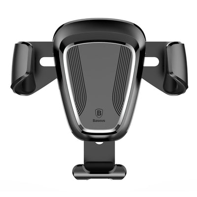 Baseus Gravity Car Mount gravity air vent car holder for 4-6" phone black (SUYL-01)