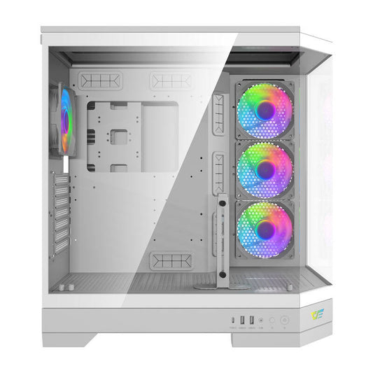 Darkflash DQX90 Computergehäuse (weiß)