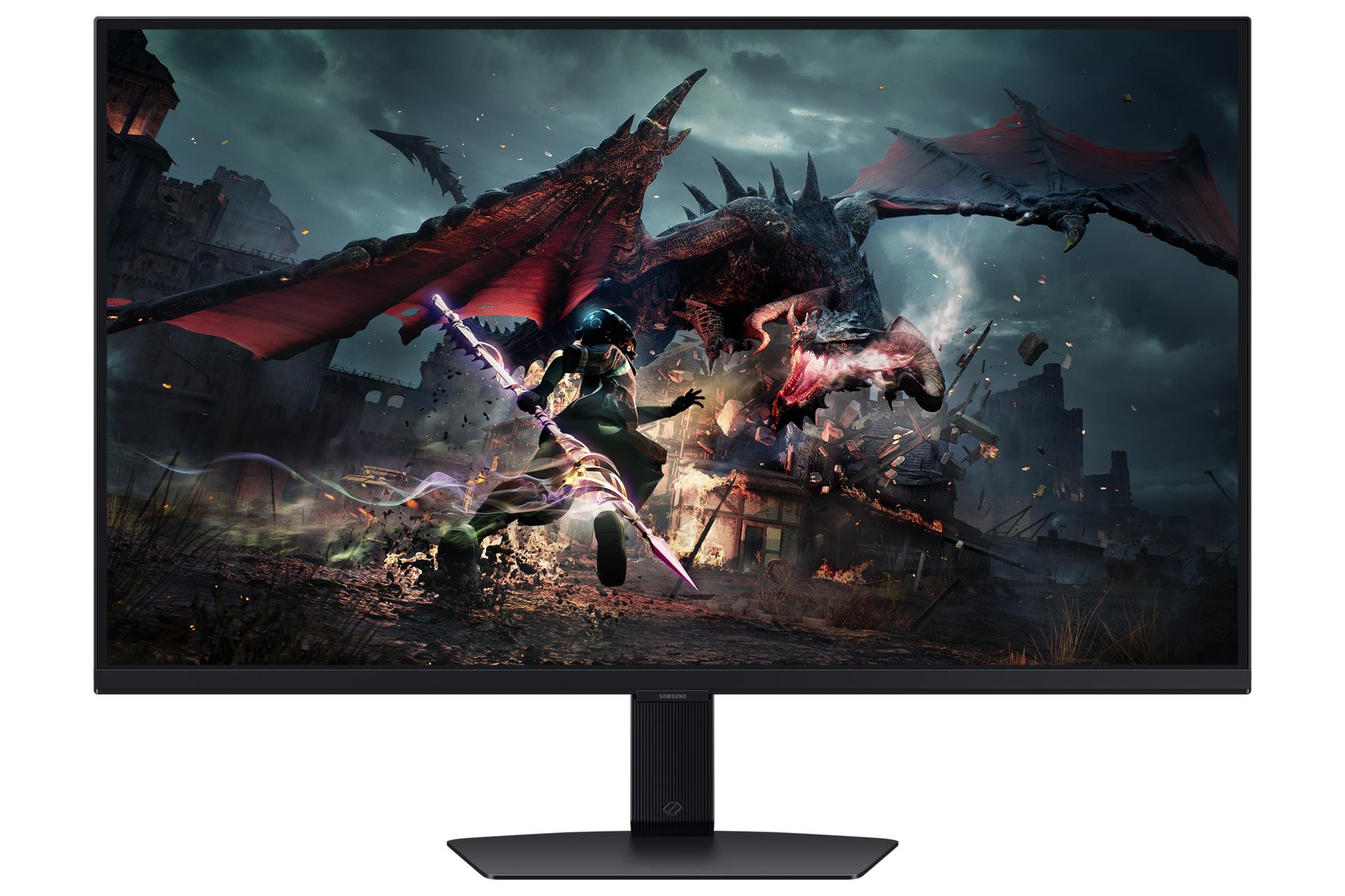 LCD Monitor SAMSUNG 32" Panel IPS 2560x1440 16:9 180Hz 1 ms Swivel Pivot Height adjustable Tilt Colour Black LS32DG500EUXEN