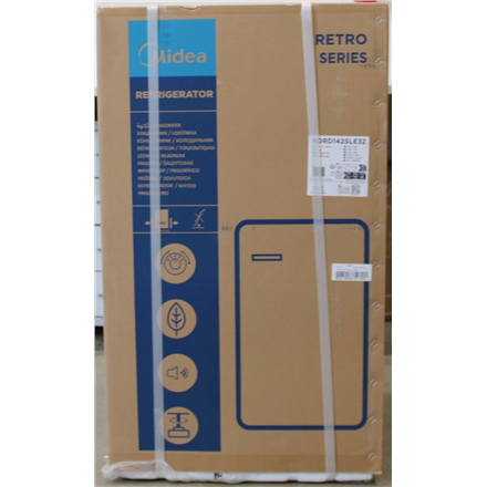SALE OUT. Midea Refrigerator | MDRD142SLE32 | Energy efficiency class E | Free standing | Larder | Height 83.5 cm | Frid