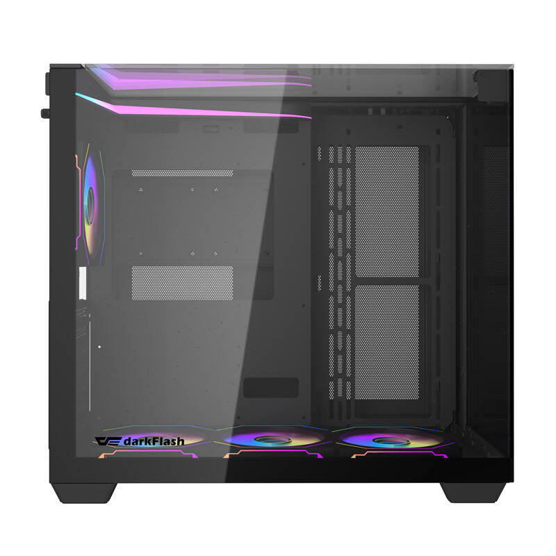 Darkflash TH285 computer case (black) + 4 fans - Product Image 3