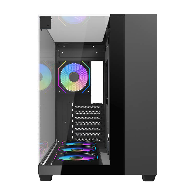 Darkflash TH285 computer case (black) + 4 fans - Product Image 2