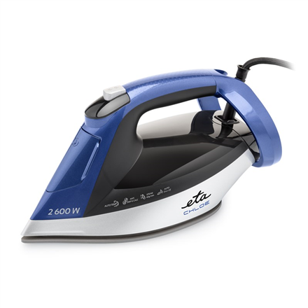 ETA Steam Iron | ETA227690000 Chloe | Steam Iron | 2600 W | Water tank capacity 350 ml | Continuous steam 40 g/min | Sil