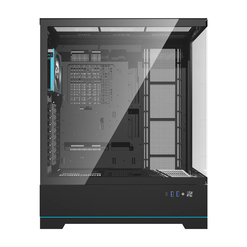 Darkflash DY451L PRO computer case (black) + 1 fan - Product Image 7